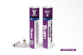 Walimpex WBT-2:  12 Premium Goose Feather Badminton Shuttlecocks