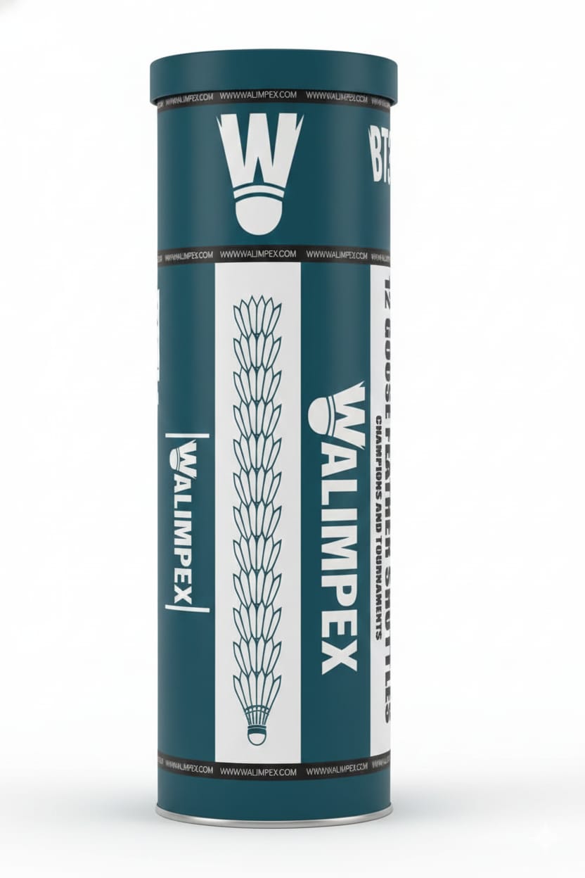 12 Highly durable Goose feather shuttlecocks