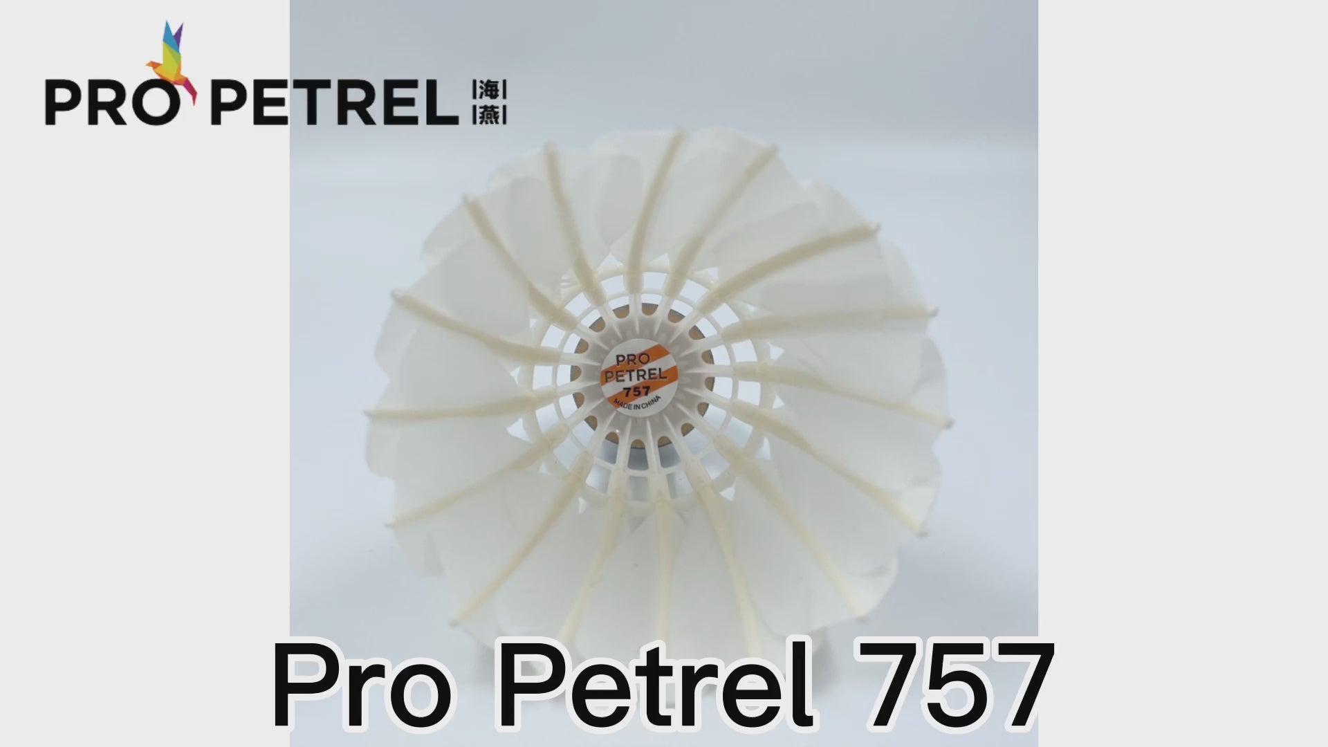 Pro petrel 757 shuttlecock 3 in 1